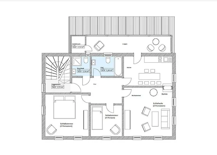 Hofzehn - Teamhaus Fuer Workation Und Community Feriehus
